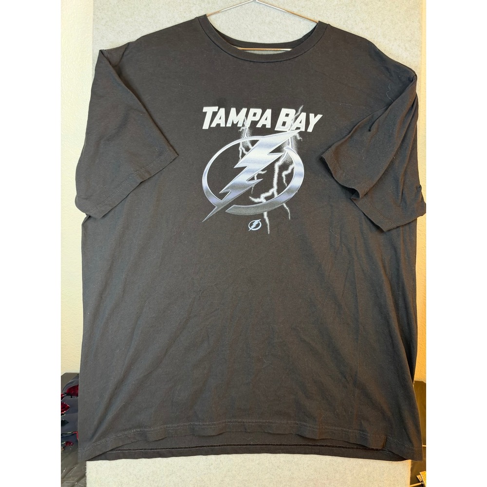 Fanatics Tampa Bay Lightning Tyler Johnson 9 NHL Graphic T-Shirt Mens 2XL Black